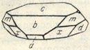 . 231.   {001}, b {101},  {100}, m {110},x {112}  d {243}
