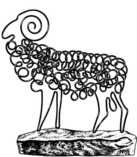 Ажурная скульптура из металла 1978 Лямин И.В. - Художественная обработка металло